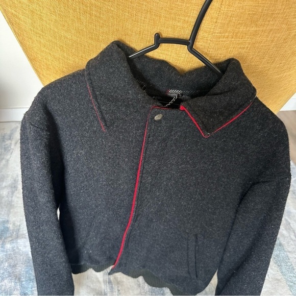 WOOLRICH Vintage Wool Bomber Jacket M - Picture 4 of 14